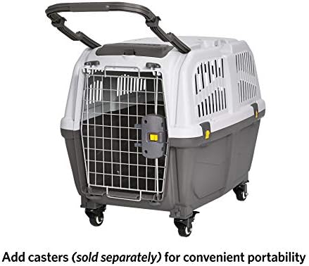 Skudo by MidWest 27-Inch Travel Carrier, Gray, Fits Pets up to 30 lbs