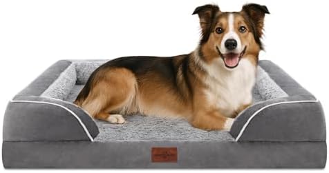 Comfort Expression Waterproof Orthopedic Dog Beds for Large Sized Dog