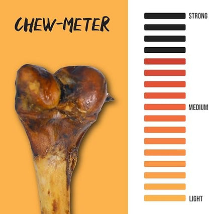 Grillerz Pork Femur Bone, Rawhide-Free, 1 Count