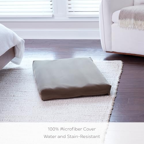 Happy Hounds Cooper Deluxe Reversible Crate Pad - Medium - Latte