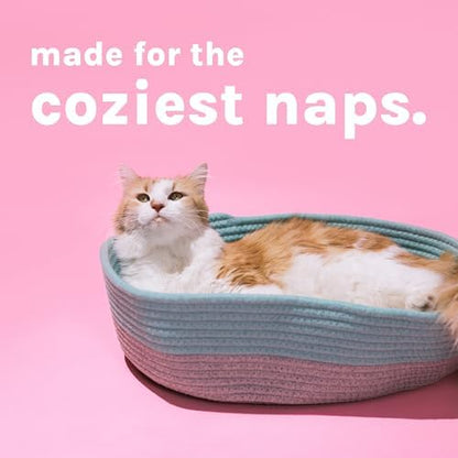 Kitty City Cat Bed, Cotton, 14" W x 19" L x 5" H (Pack of 2)