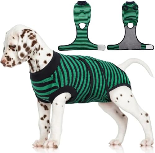 FUAMEY Dog Surgery Recovery Suit, Surgical Suit for Dogs Onesie for Surgery