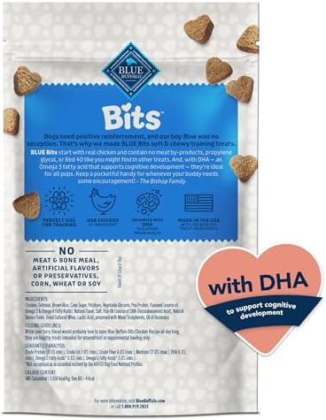 Blue Buffalo Bits Chicken Training Treats, 4 oz