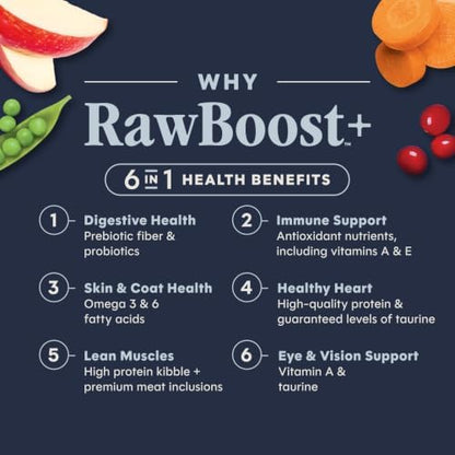 Instinct RawBoost, Dry Cat Food + Freeze Dried, Real Chicken, 5 lb. Bag