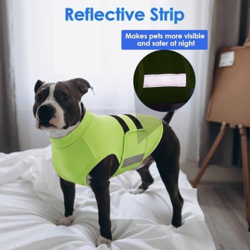 MIGOHI Dog Anxiety Relief Coat,S, LightGreen