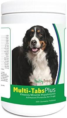 Healthy Breeds Bernese Mountain Dog Multi-Tabs Plus Chewable Tablets 365 Count