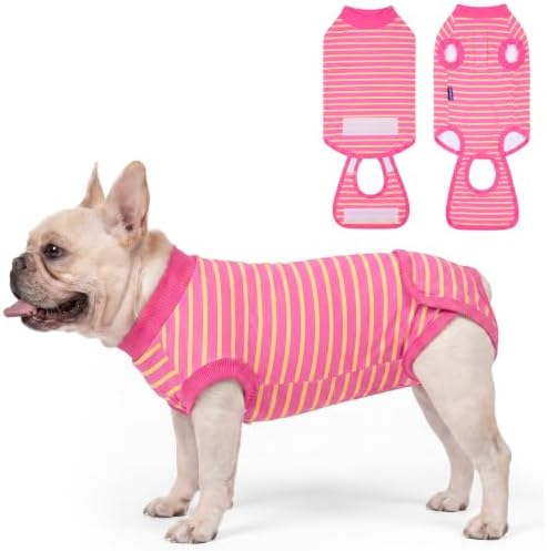 cyeollo Dog Surgery Recovery Suit, Surgical Onesie for Female & Male Dogs