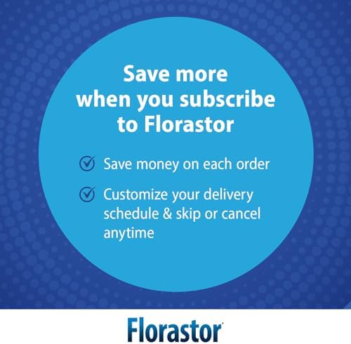Florastor Probiotic for Digestive and Immune Health, 100 Capsules