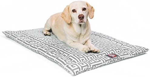 36" Towers Gray Crate Dog Bed Mat By Majestic Pet Products