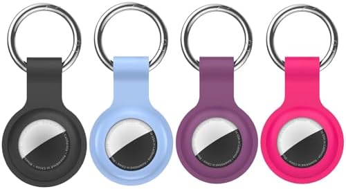Compatible for AirTag Holder Keychain for Apple Air Tag 1st&2nd Generation