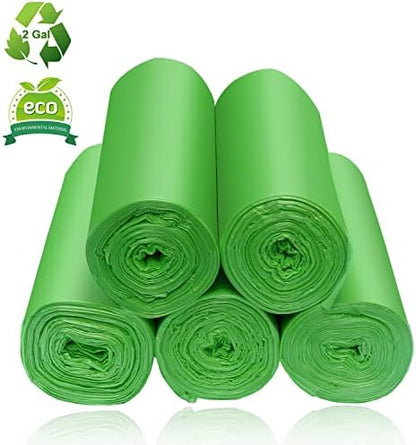 2 Gallon Compostable Trash Bags 100 Count