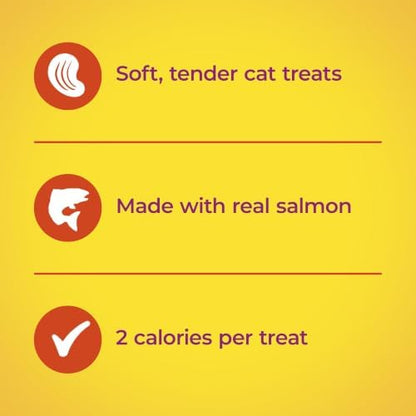 Meow Mix Irresistibles Soft Cat Treats Made With Real Salmon, 3 Oz. Pouch