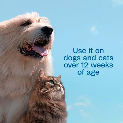 ADAMS Plus Pyrethrin Flea Dip for Dogs and Cats, Kills and Repels Fleas, Ticks, Lice, Gnats, Mosquitoes and Flies, for Dogs, Cats, Puppies, & Kittens, 4 Fl oz (Pack of 2)