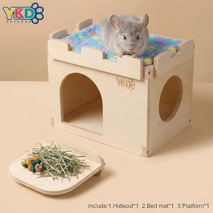 Castle Hanging Chinchilla House, Small Animal Hideout
