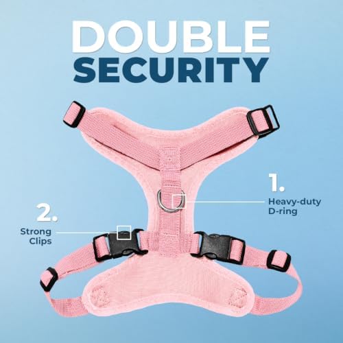 Voyager Step-in Lock Dog Harness - Pink, X-Small