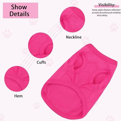 Stylish Dog Clothes: Expressive Cotton Puppy Shirt Vest for Small and Medium Dogs, Featuring 'Cute but Psycho' Slogan Print - Perfect for Showing Off Your Pet's Unique Style! Watermelong Red 3XL