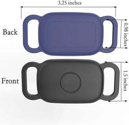 [2 Pack] Dog Collar Holder Case for Tile Pro 2024 Tracker