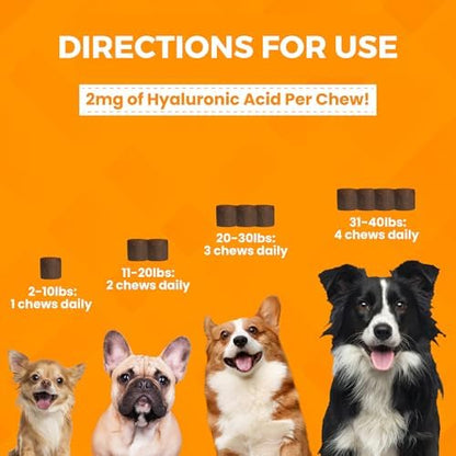 Progility Mini Hip & Joint Glucosamine Supplement, Small to Medium Dogs