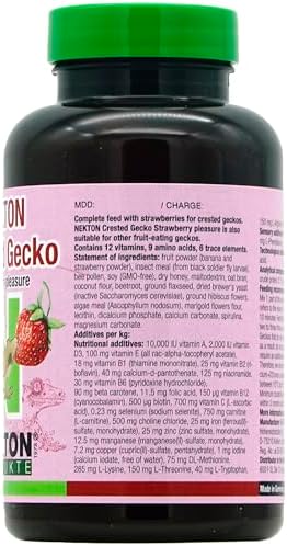 Nekton Crested Gecko Strawberry Pleasure Complete Diet 100g / 3.53oz
