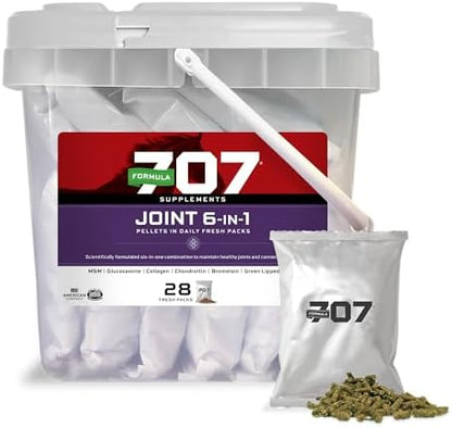 Formula 707 Joint 6in1 Fresh Packs for Horses, 28-Day Supply