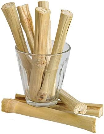 BWOGUE 100g Pet Snacks, Bamboo Chews for Rabbits, Sweet Bamboo Chew Sticks