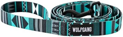 Wolfgang 1 Inch Venture Dog Leash Westernsky Print Small