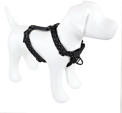 Luvable Friends Dog Pet Harness, Polka Dot, Medium