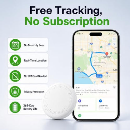 2PCS Undetectable GPS Tracker for Vehicles,Tracking Devices for Cars Hidden