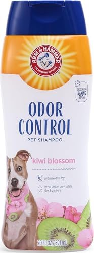 Arm & Hammer Deodorizing Dog Shampoo, Kiwi Blossom, 20 Fl Oz