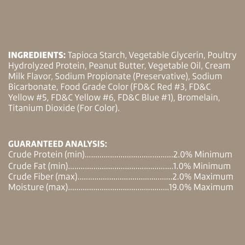 Amazon Brand - Wonder Bound Peanut Butter Flavor Rawhide Free Twists Dog Treats, Long-Lasting, Easily Digestible Dental Health Chews, 55 Count, 12 Ounces (Pack of 2)