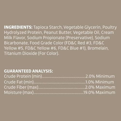 Amazon Brand - Wonder Bound Peanut Butter Flavor Rawhide Free Twists Dog Treats, Long-Lasting, Easily Digestible Dental Health Chews, 55 Count, 12 Ounces (Pack of 2)