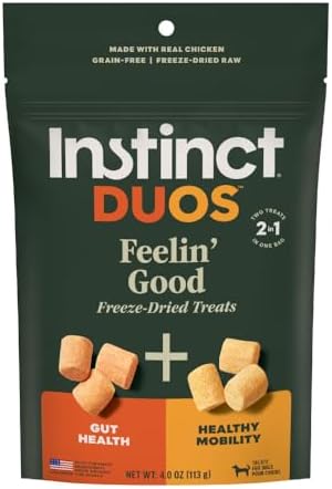Instinct Duos Feelin' Good, Freeze Dried Treats, Chicken, 4 oz.