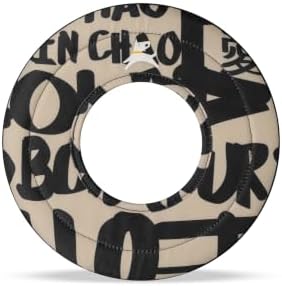 OllyDog Mini Super Flyer, Dog Flying Disc – Floating Fetch Toy, Soft on Teeth, Eco-Friendly Recycled Material, Lightweight, for Small & Medium Dogs (Ciao, 9")