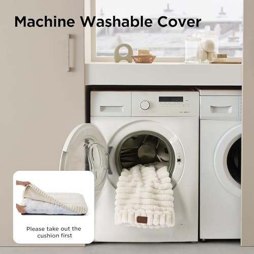 Bedsure ComfyFleece™ Fluffy Balanced Support XL Dog Bed for Crate,41x27
