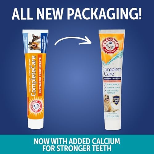 Arm & Hammer Complete Care Enzymatic Dog Toothpaste, Chicken, 6.2 Oz