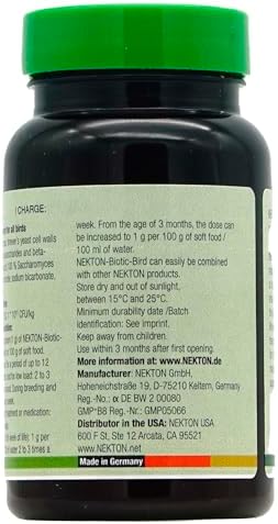 Nekton-Biotic-Bird Probiotic for Birds 50g, (1.76oz)