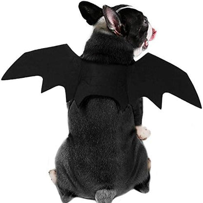 Rypet Dog Bat Costume, Cat Bat Wings Halloween Pet Costume Cosplay Party S