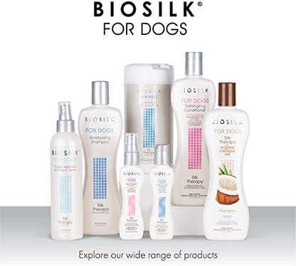 BioSilk for Dogs Silk Therapy Detangling Conditioner, 12 Fl Oz