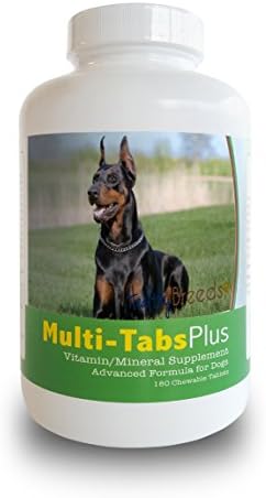 Healthy Breeds Doberman Pinscher Multi-Tabs Plus Chewable Tablets 180 Count