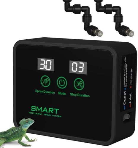 Reptile Smart Mister, Reptile Humidifiers Misting System with Timer