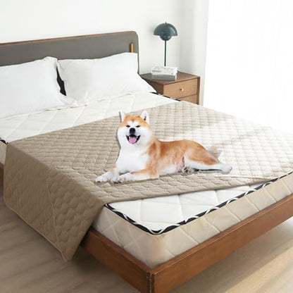 gogobunny Waterproof Dog Blankets for Large Dogs, Pet Bed Cover Breathable