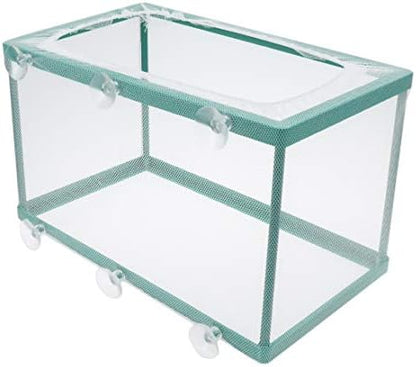 Xiaoyztan Aquarium Breeder Box with Suction Cups for Baby Fish