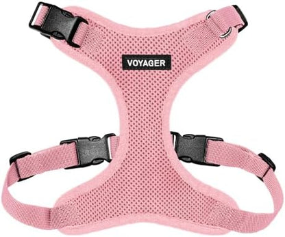 Voyager Step-in Lock Dog Harness - Pink, X-Large