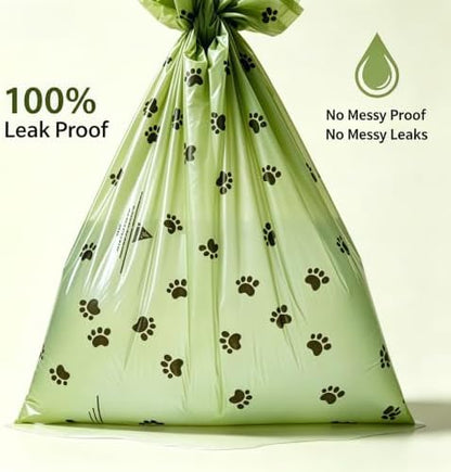 Premium Dog Poop Bags, Extra Thick Heavy Duty Leak Proof Pet Waste Bags, 120 Count Durable Tear Resistant Poop Bags for Dogs, Outdoor Walking & Cat Litter Cleaning