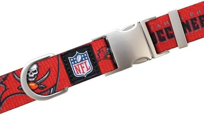 Littlearth NFL Detroit Lions Pet Premium Collar, Team Color, Small