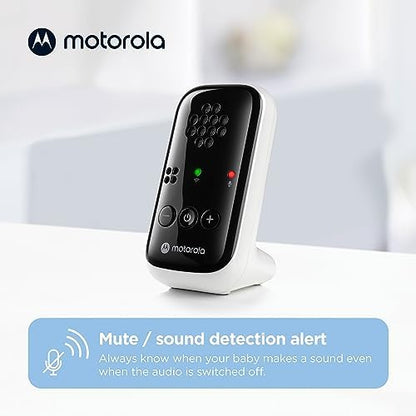 Motorola Nursery Audio Baby Monitor, No WiFi, 1000ft Range, Cry Detection, Portable Parent Unit, DECT, PIP10
