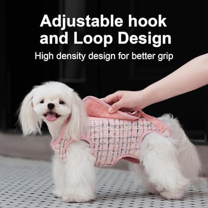 Wakytu Dog Lift Harness Dog Carrier Sling for Small Dogs & Cats,XS