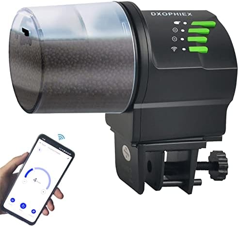 DXOPHIEX WiFi Fish Feeder Automatic Fish Feeder Automatic Dispenser