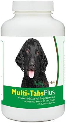 Healthy Breeds Curly-Coated Retriever Multi-Tabs Plus Chewable Tablets 180 Count