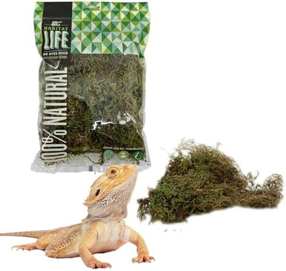 Deco Moss for Terrarium Habitats, Small 1-Pack